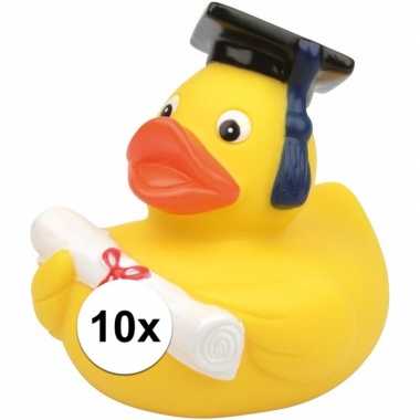 10x badeendjes geslaagd