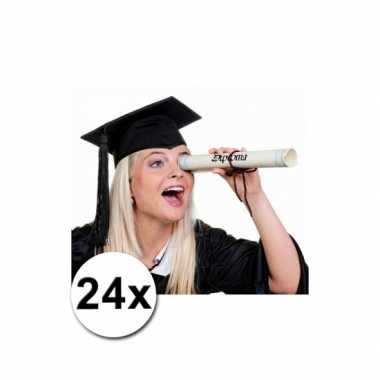 24 Luxe afstudeer/ geslaagd hoedjes