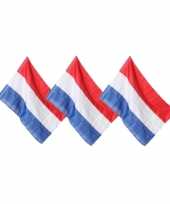 3x nederlandse vlaggen 100 x 150 cm