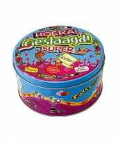 Geslaagd snoeptrommel kado